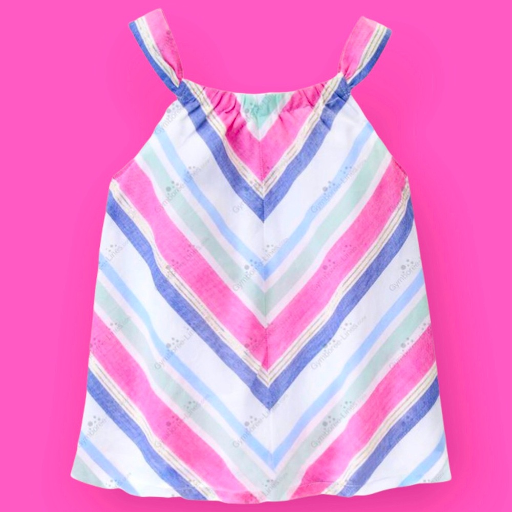 Gymboree Chevron Sparkle Top Size 7